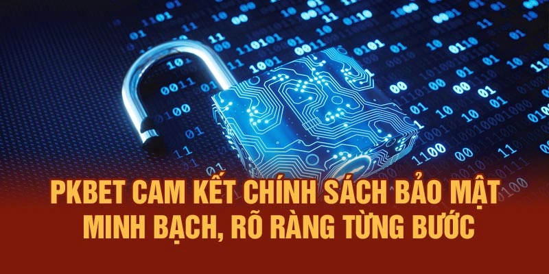 PKBET cam kết chính sách bảo mật minh bạch, rõ ràng từng bước